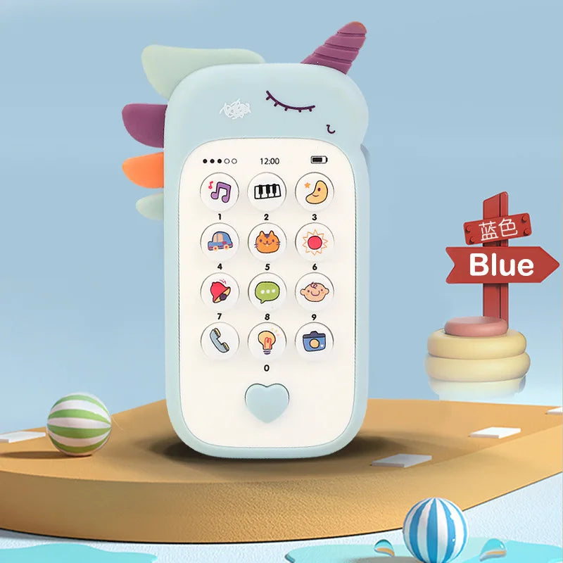 Baby Phone Toy Music Sound Teether Plus Early Educational Toy