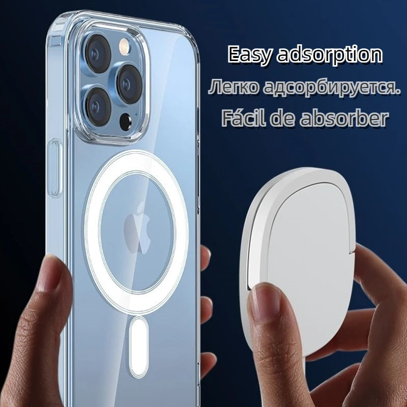 TNSULY Transparent Magnetic Magsafe Phone Case