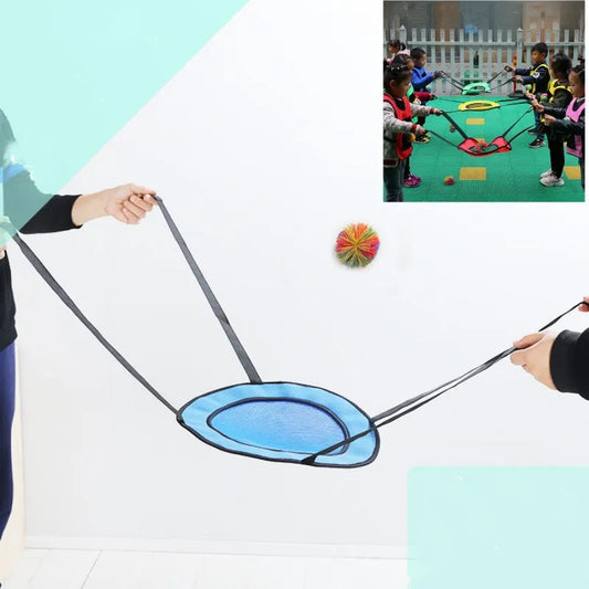"Interactive Toss and Catch Ball Game for Outdoor Fun and Sports"