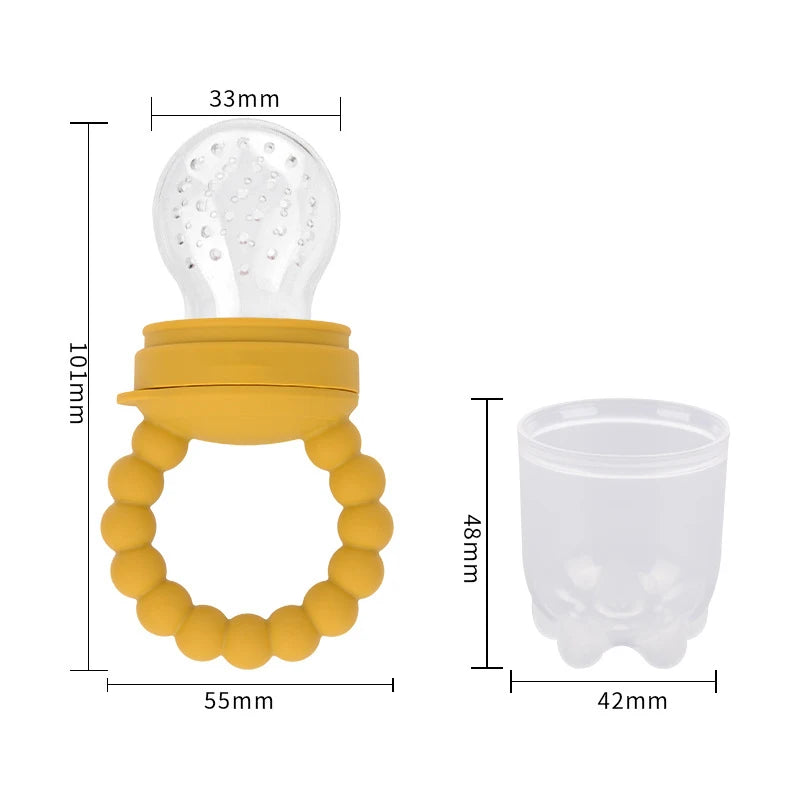 Baby Silicone Mesh Pacifier Fruit Feeder