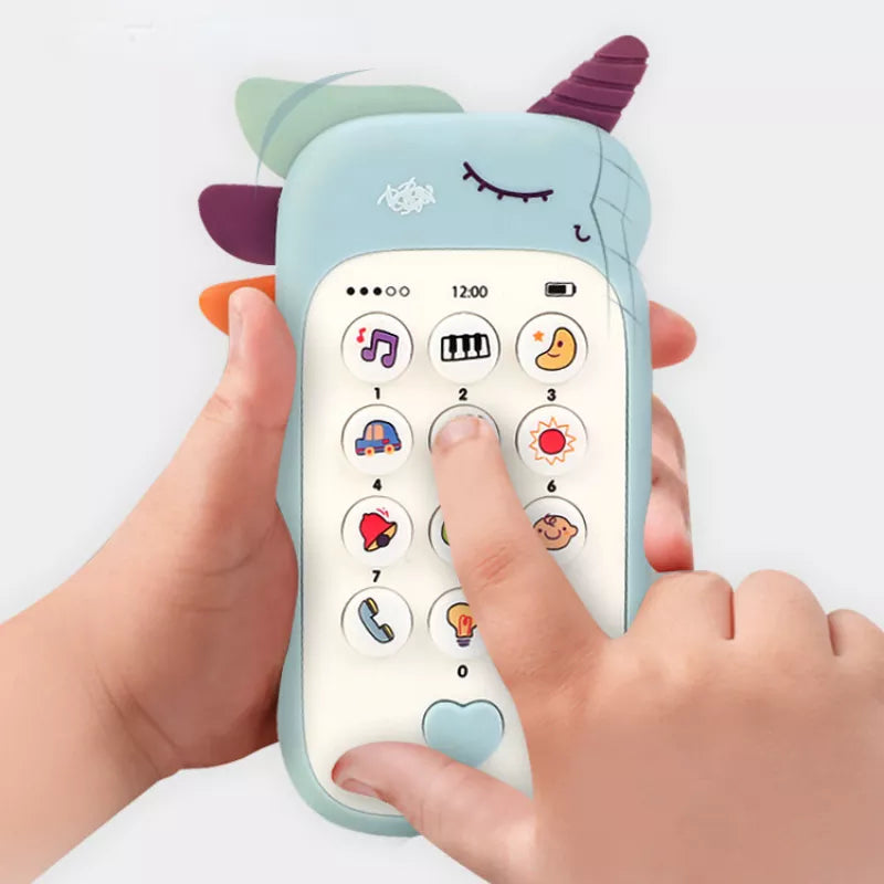 Baby Phone Toy Music Sound Teether Plus Early Educational Toy