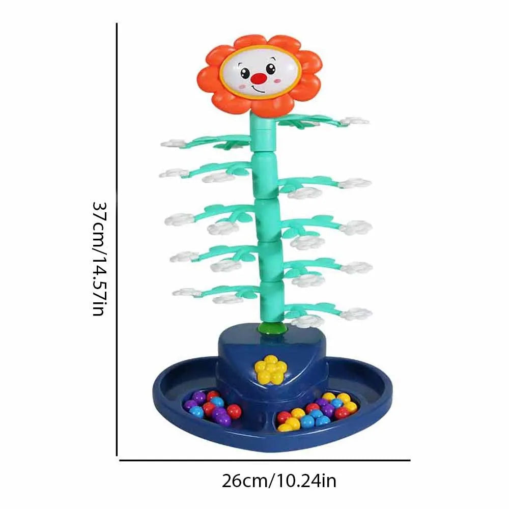 Kids Electric Shaking Swing Sunflower Party Interactive Tabletop Challenge Game Toys Parent Child Interaction Tabletop Game
